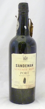 SANDEMAN 1966 Vintage Port, 1 bottle