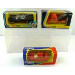 A 1970`s CORGI BATMOBILE in original vendor`s box, a breakdown truck, a Ferrari 348TB, both in