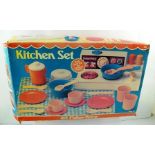 A 1970`s FISHER PRICE KITCHEN SET in original vendor`s box