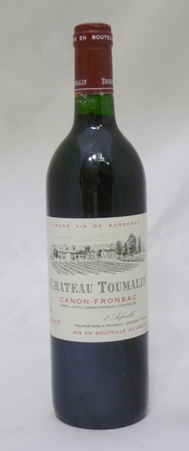 CHATEAU TOUMALIN 1989 Canon-Fronsac, 1 bottle