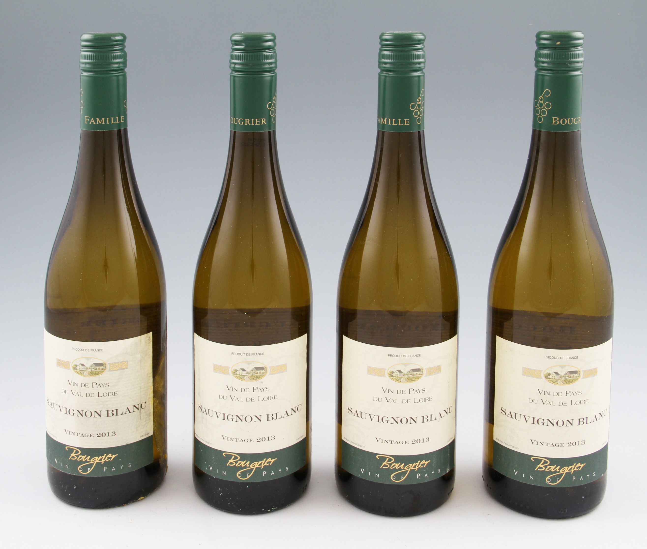 *Famille Bougrier Sauvignon Blanc 2013. Loire Valley, France. 4 bottles