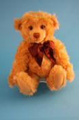 A boxed modern Steiff Jahrtausend teddy bear "blond 43", with certificate, number 01996.