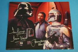 Collection of signed 8 x 10 photos, Star Wars (Dave Prowze and Jeremy Bullock), Bill Cosby, Jimmy