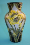 A Moorcroft vase "Glengoyne" pattern, printed marks and signature. 21 cm high