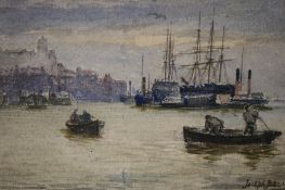 Robert Jobling 1841-1923 Some signed A collection of drawings and watercolours to include"No 4 St