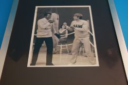 Two signed Dean Martin photographs.