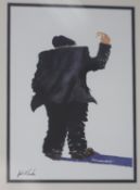 John O`Rourke (Irish) Watercolour Signed"Raise your glasses"23 cm x 17 cm