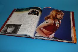 The "Hammer Glamour" book signed by 14 horror stars including Veronica Carlson, The Collinson
