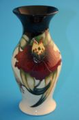 A modern Moorcroft vase "Anna Lily" pattern, printed marks.20 cm high