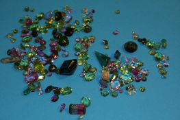A large quantity of topaz and tourmalines.