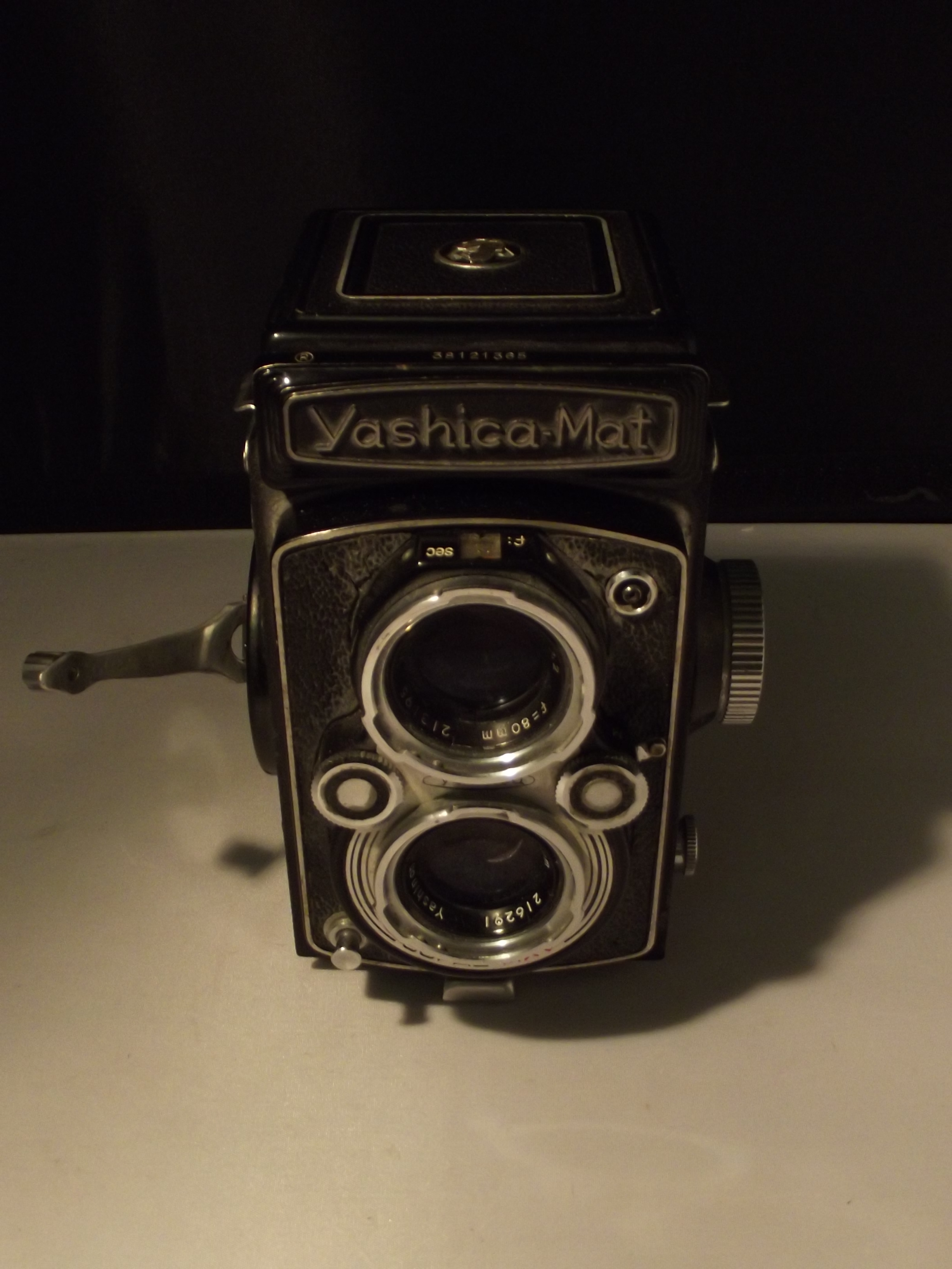 A Yashica-Mat vintage camera