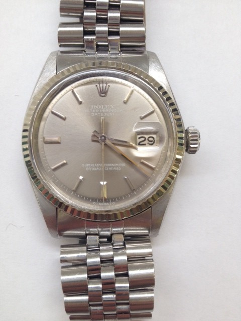 Gent`s Rolex Oyster Perpetual Date just Supelative Chronmeter, offically certified