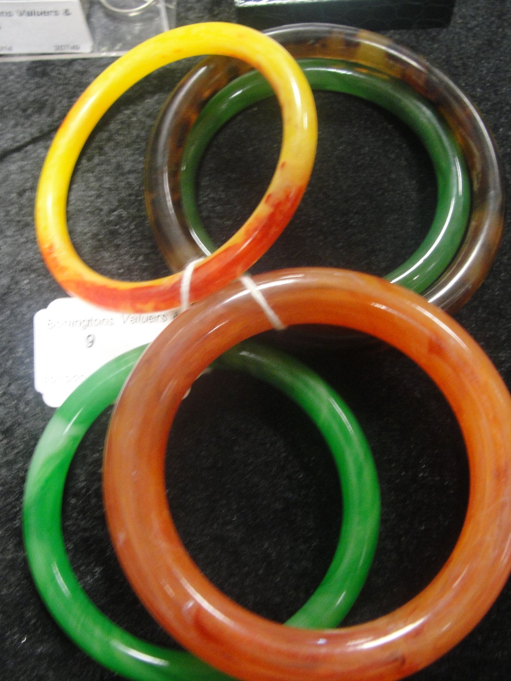 Five large bangles