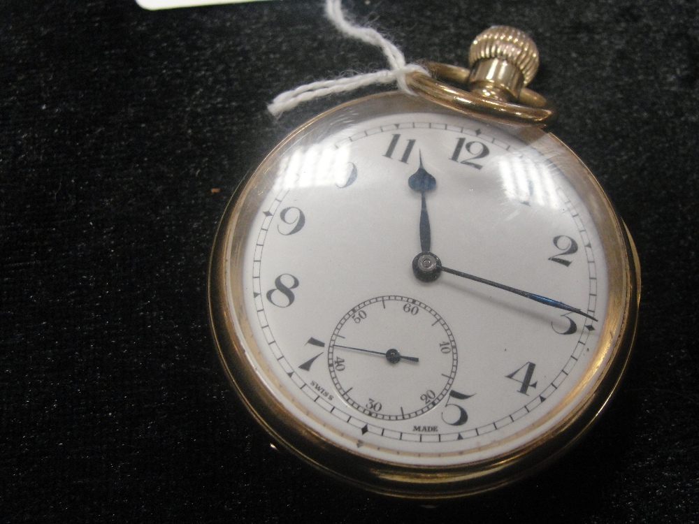 An Elgin cased pocket watch
