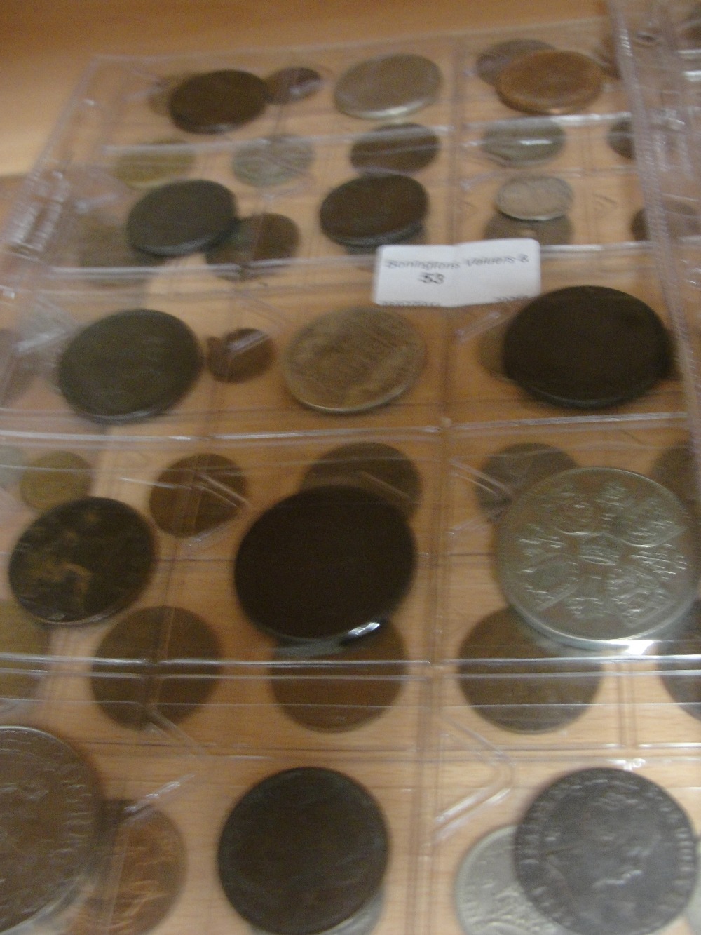 A quantity of George III copper coins; together with tokens and later coins