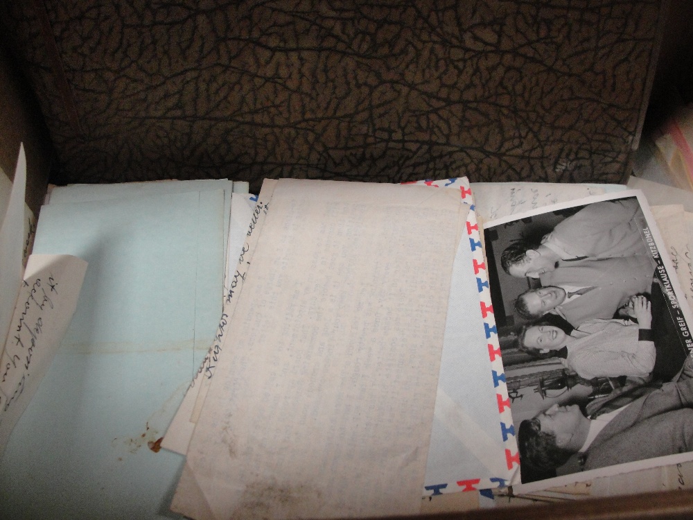 Letters and photographs etc from a US soldier