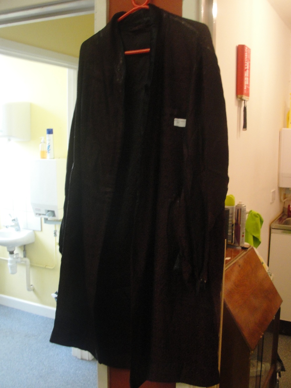 A Jaeger silk dressing gown