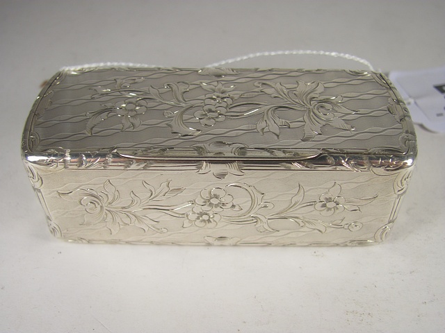 A 19th century Austrian silver snuff box