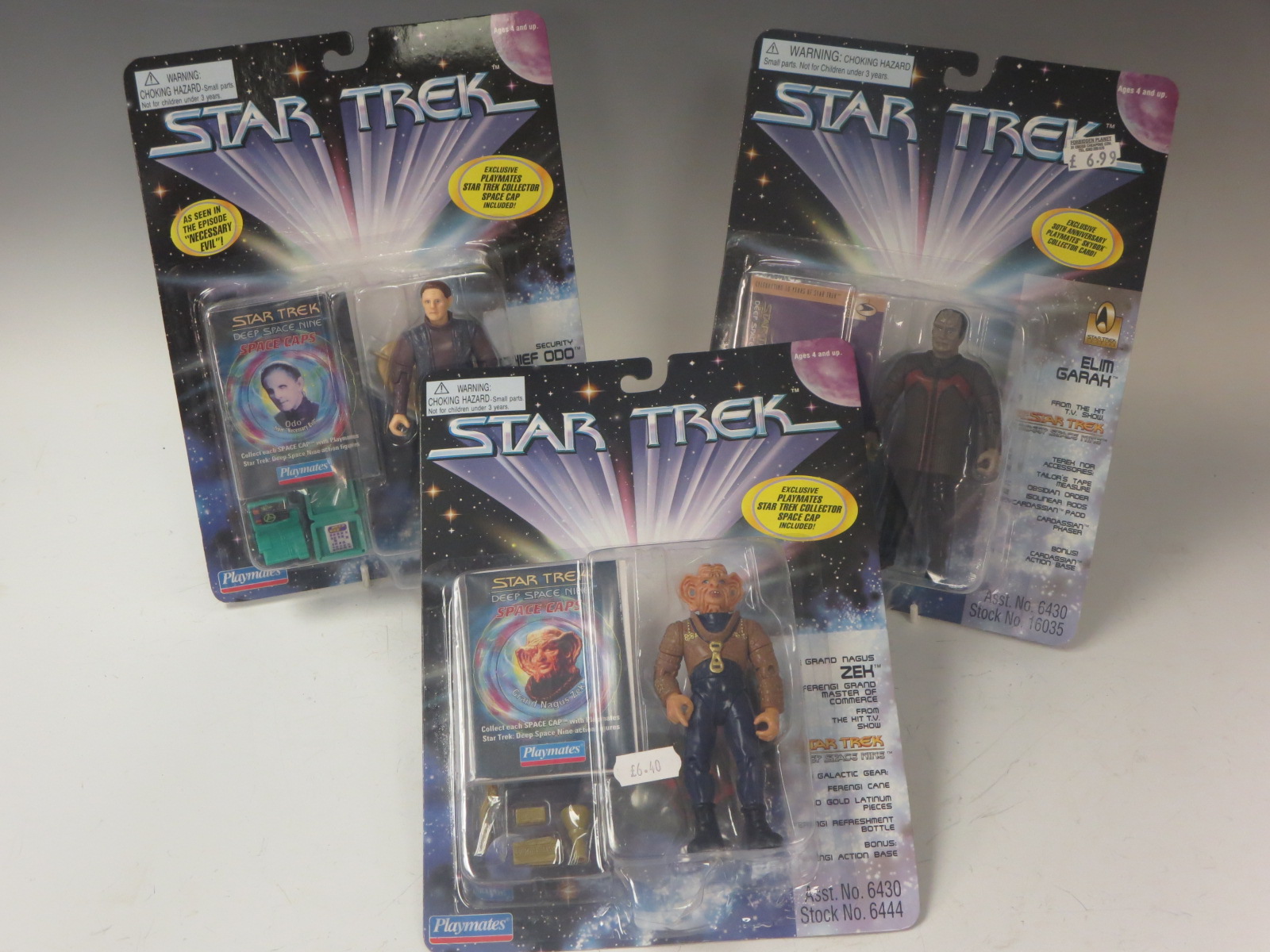 Two boxes of boxed Star Trek, Star Trek the Next Generation, Star Trek Movie Series and Deep Space 9