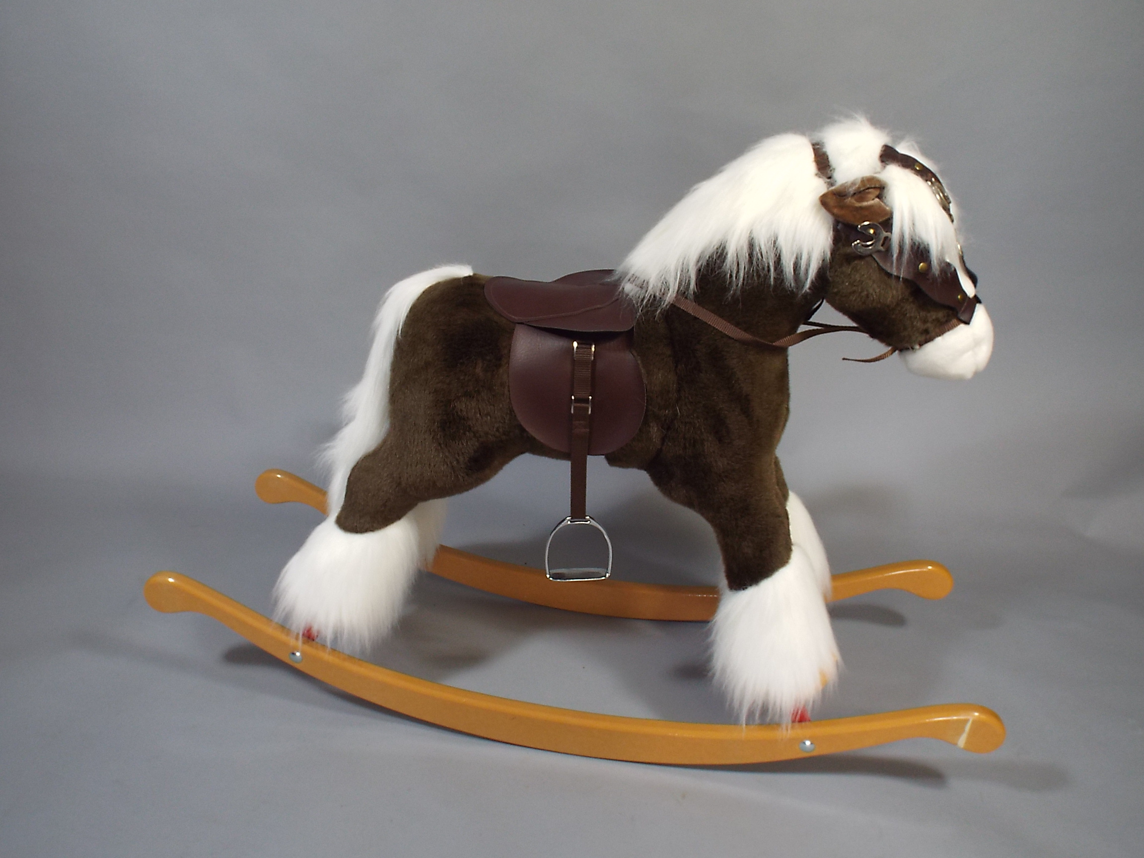 A Late 20th Century Merrythought Rocking Horse. 84cm