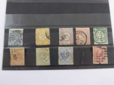 A box of Netherlands stamps in albums and packets and on sheets, including some good material.
