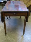 A Victorian Mahogany Pembroke Table.