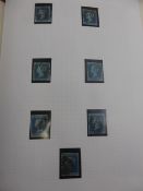 An album of Queen Victoria GB stamps, incl. values to to 5/- and some early material, eg. a