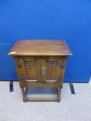 An Oak `Old Charm` Style Pot Cupboard, approx 50 x 68 x 33 cms.