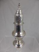 A Large Silver Plated Castor, m.m Goldsmiths & Silversmiths Company London.