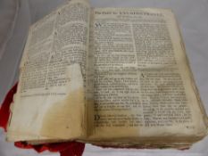 The Holy Bible 1677, Cambridge, John Hayes, bound together with an (original) year of publication