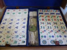 A Vintage Game of Mah Jong, in the original box.