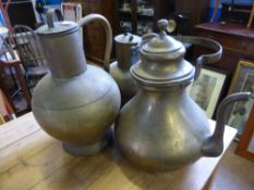 A collection of miscellaneous vintage Turkish Brass Vessels.