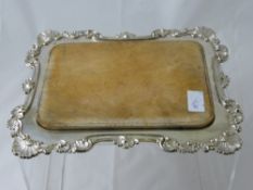 A Silver Plated Cheese Board.