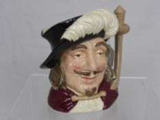 A Royal Doulton Character Mug, `Porthos` nr D6440, approx 20 cms