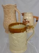 Miscellaneous Porcelain, including a Kensington ware pitcher, Harvester mug and a PPC pitcher