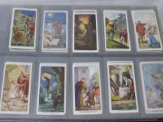 Three Albums of Vintage Cigarette Cards, including Churchman`s, Wills and Players.