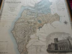 Map of the County of Cumberland from an actual survey made in the years 1821 & 1822 by C & J