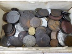 Collection of misc. G B and other coins incl. half crowns, shillings, crowns, sixpences,