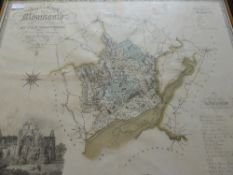 Map of the County of Monmouth from an actual survey made in the years 1829 & 1830 by C & J