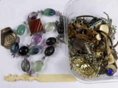 Miscellaneous Costume Jewellery, including bracelets, necklaces, brooches, studs amongst others.