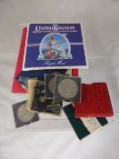 Collection of miscellaneous Silver Proof Coins, including Elizabeth II Silver Jubilee Medallion;