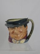 Royal Doulton Character Mug depicting Henry VIII No. D 6642 together with another depicting Tony
