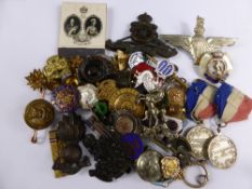 Miscellaneous Military Badges, including Parachute Regiment, Royal Military Academy, 8th Irish,