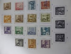 An album of stamps from Malta and Gibraltar including some early material.