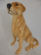 A Beswick figure of a Golden Retriever numbered 2314, approximately 34 cms.