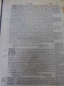 Original Bible Leaf from Latin Bibles and Bible Commentaries, including Biblia Latina, incunable