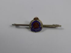 A Silver Royal Engineers Tie Pin.