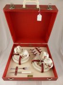 Vintage Brexton Picnic Set, presented in the original fitted box.