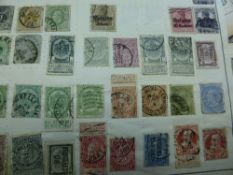 A large box of Belgian stamps in albums, stock books, packets etc. including a small amount of early