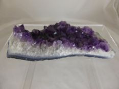 A Piece of Raw Amethyst.